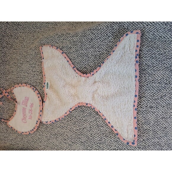 Vintage The Vermont Teddy Bear Co Jointed 16" Brown Bear, With Diaper and Bib. - Picture 8 of 12